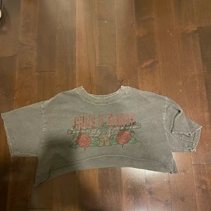 Guns N’ Roses Cropped Top